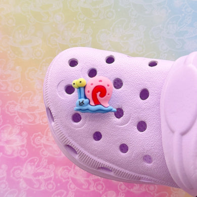 Toy Snail Shoe Charm
