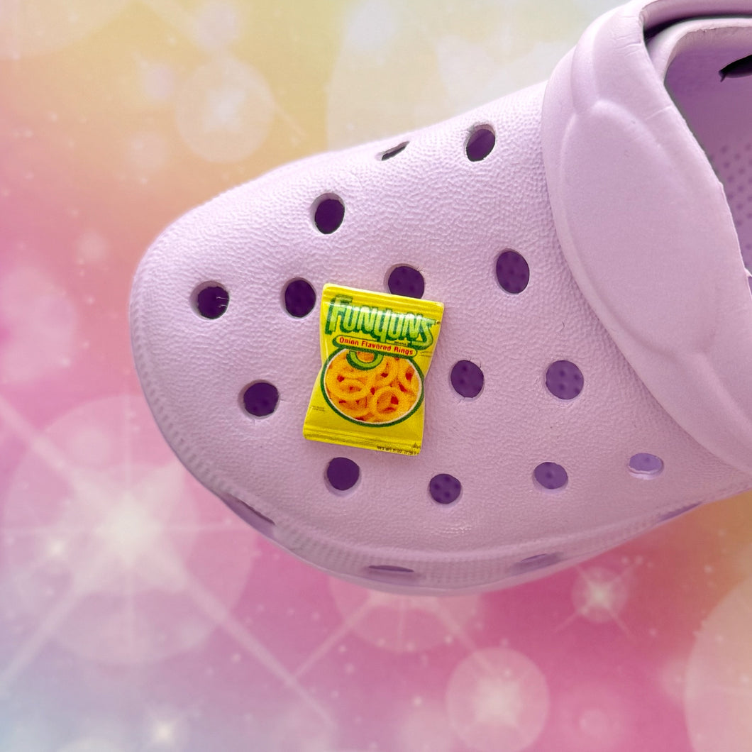 Onion Chips Shoe Charm