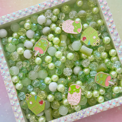 A462 Frogs! Beads Mix - 1 Bag