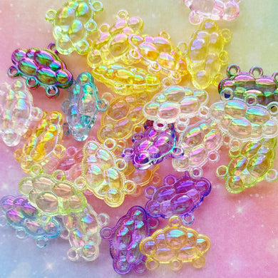 A579 Holo Shine Cloud Beads - 10pcs