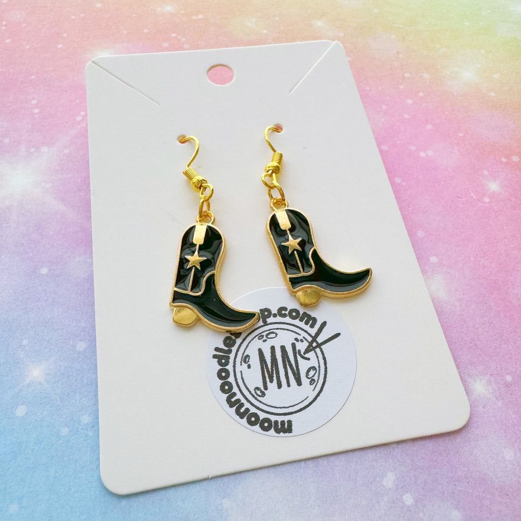 Cowboy Boots Earrings