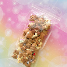Load image into Gallery viewer, Chocolate Vanilla Resin Charms 1 Bag