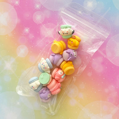 Sanrio Macaron Resin Charms 1 Bag