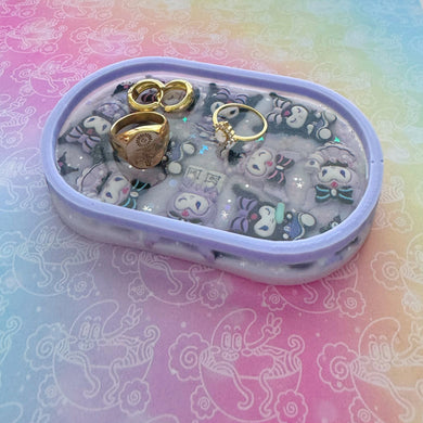 Purple Kuku Jewelry Dish