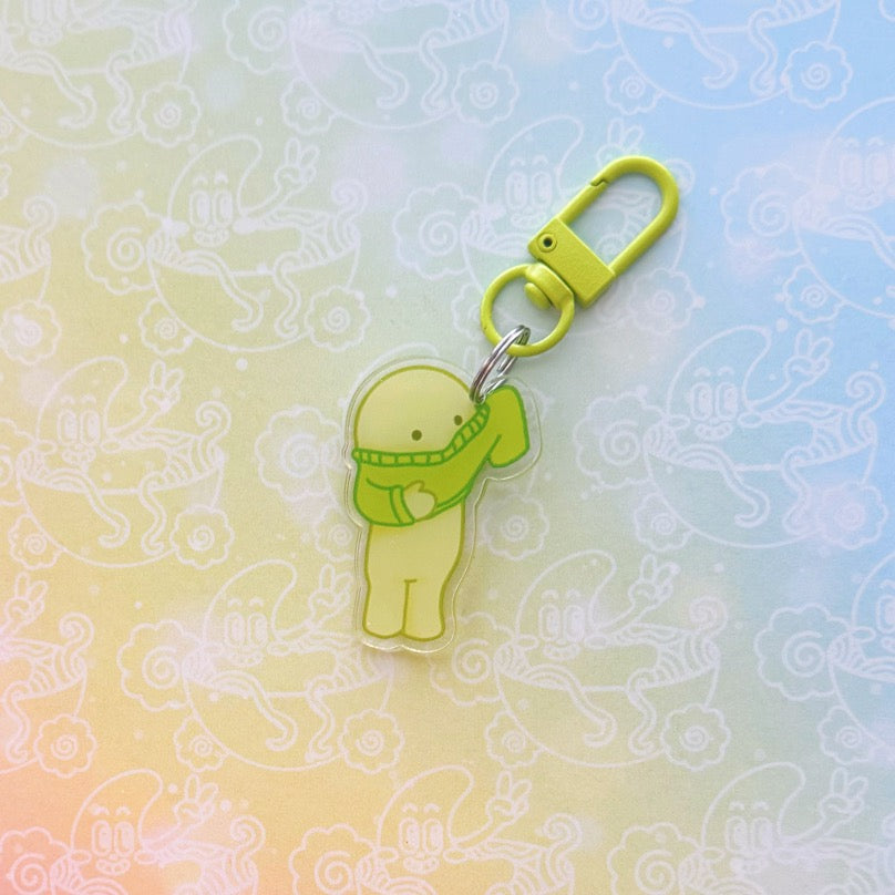Smiski Sweater Keychain