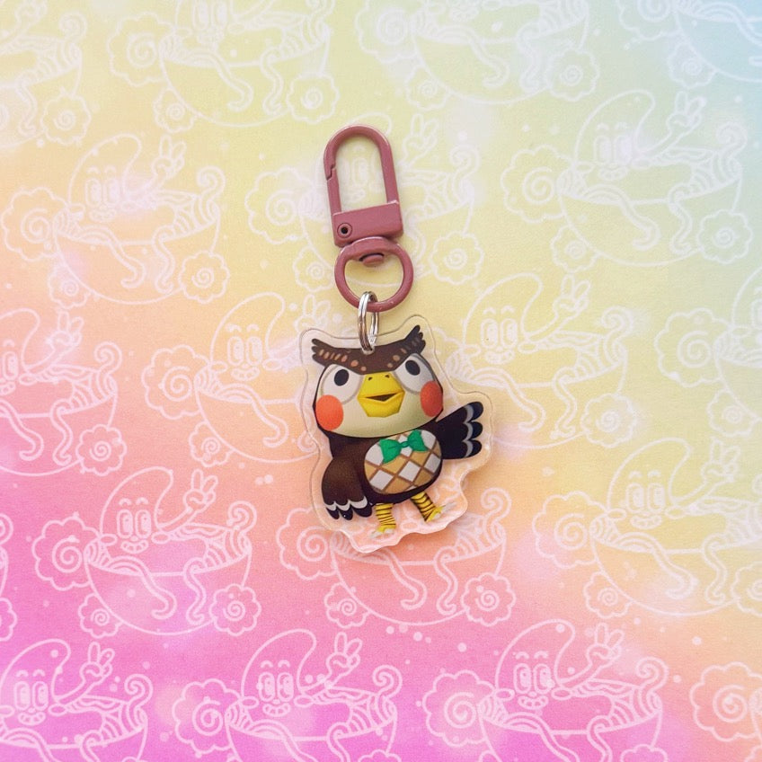 AC Blathers Keychain