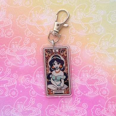 Tarot Princess Jasmine Keychain