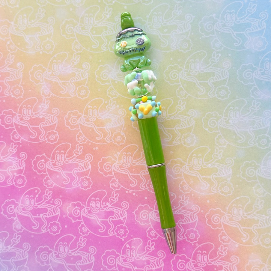 Cartoon Green Monster Pen