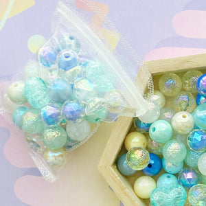 A324 Bubblegum Beads Mix - 1 Bag (30pcs)