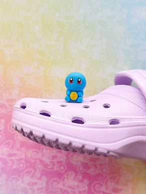 3D Pokemon Squirrel Turtle Shoe Charm
