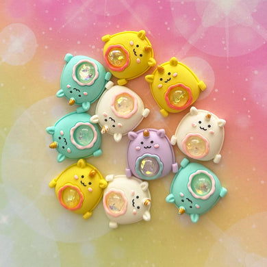 XL Unicorn Belly Resin Charms 1 Bag