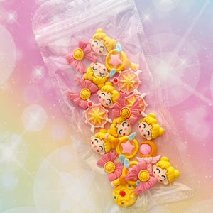 Sailor Moon Matte Resin Charms 1 Bag