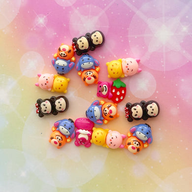 Character Dango Resin Charms 1 Bag