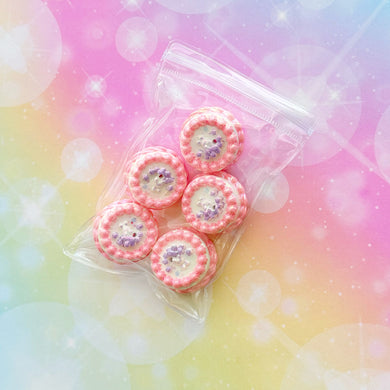Vintage Cake Pink Pen Beads 1 Bag