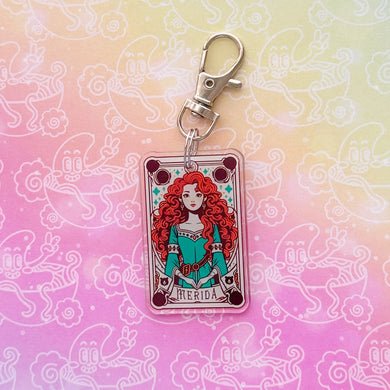 Tarot Princess Merida Keychain