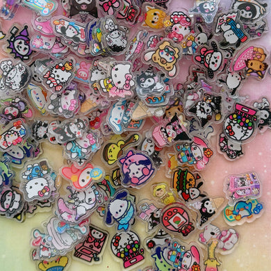 Bright Sánrïo Mini Acrylic Slices 30pcs