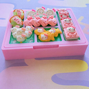 Hello Kitty Bento Box Keycap Storage Box