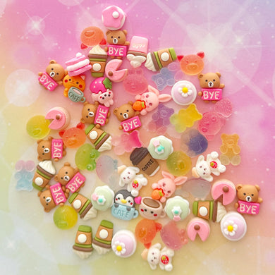 Matcha Mix Resin Charms 1 Bag