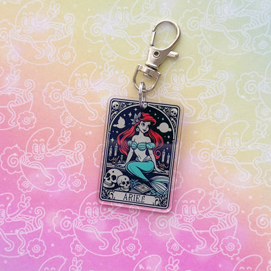 Tarot Princess Ariel Keychain