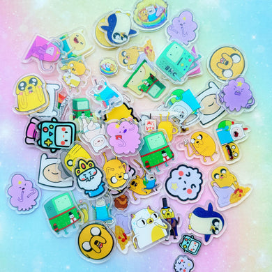 A592 Adventure Time Acrylic Slices 20pcs