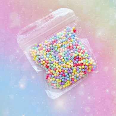 A629 Sherbet 4mm Seed Beads - 1 bag 1000pcs