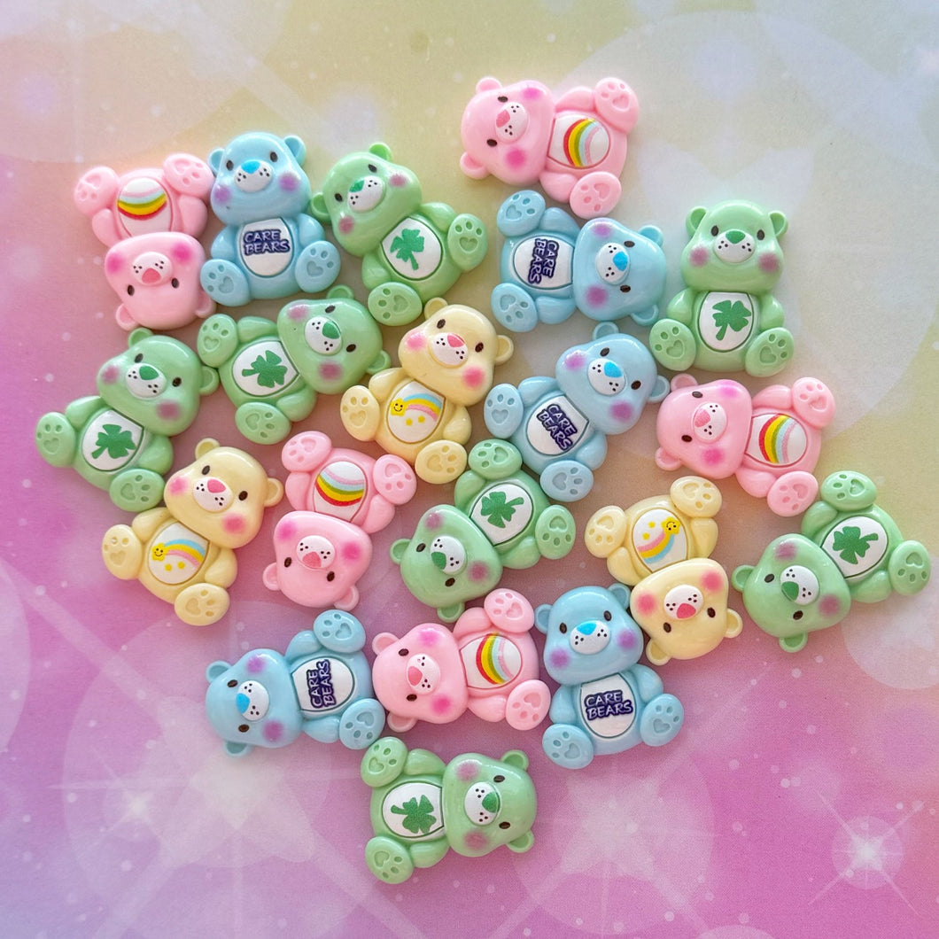 A665 Carebears Resin Charms - 10 pcs