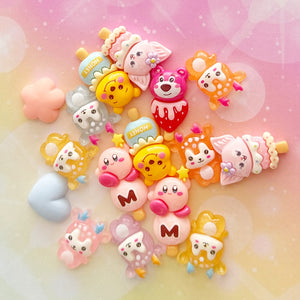 Character Dango Resin Charms 1 Bag