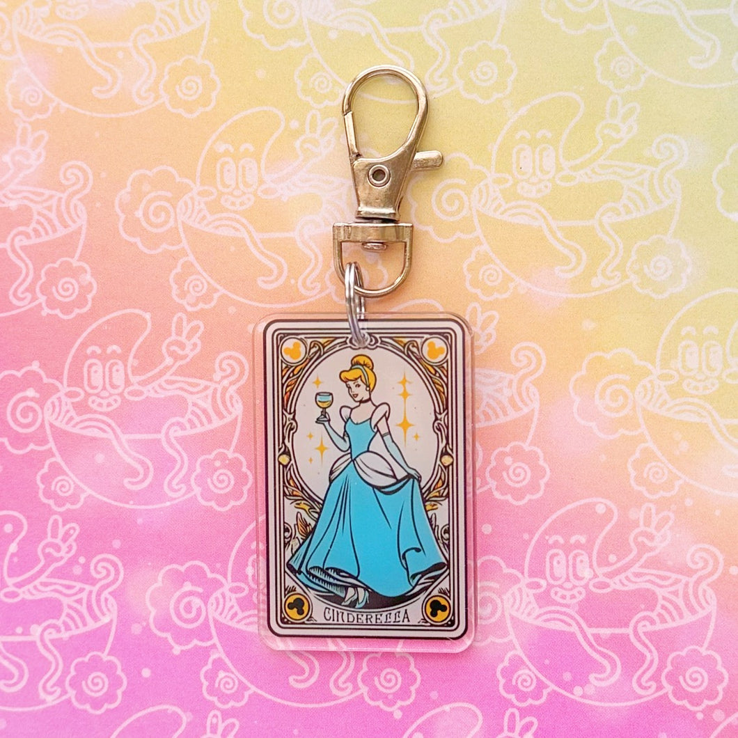 Tarot Princess Cinderella Keychain