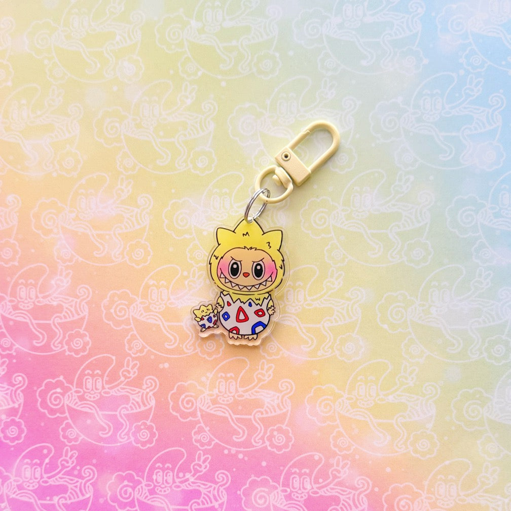 Labu Egg Keychain