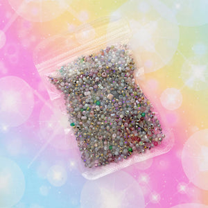 Holographic Moss Seed Beads XL Bag
