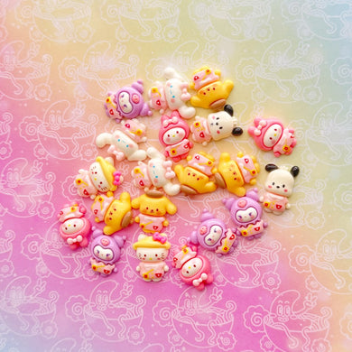 S@nrio Mix #4 Resin Charms