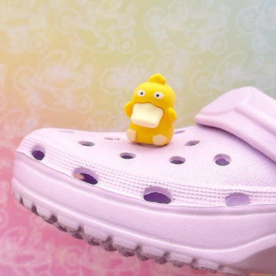 3D Pokemon Yellow Duck Shoe Charm