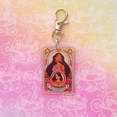 Tarot Princess Pocahontas Keychain