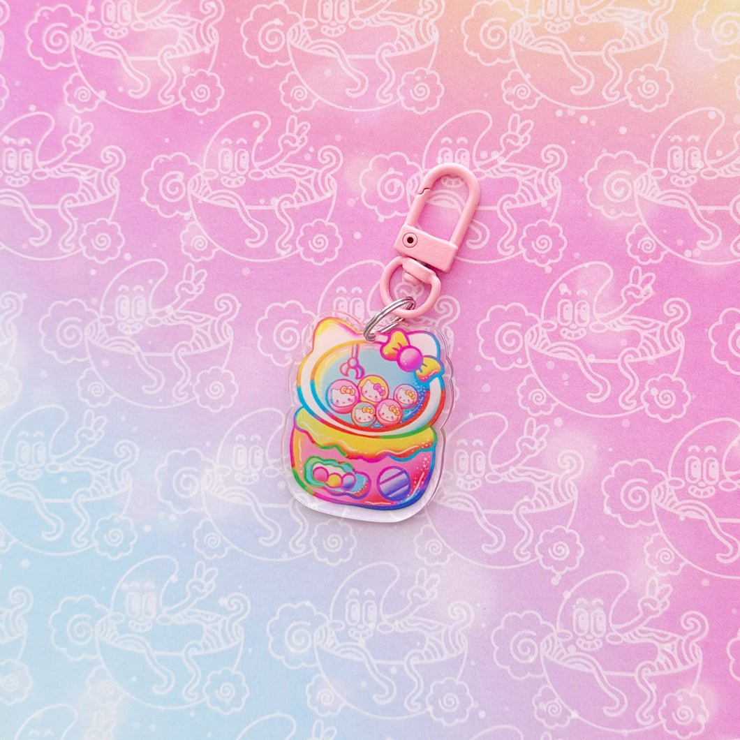 Rainbow HK Bubble Keychain