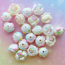 Load image into Gallery viewer, A556 Frosting Painted Beads - 20pcs