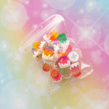 Load image into Gallery viewer, Drippy Fruit Jars Resin Charms 1 Bag