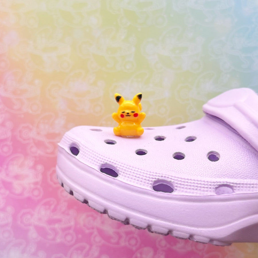 3D Pokemon Mini Pika 2 Shoe Charm