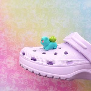 3D Pokemon Bulbs Shoe Charm