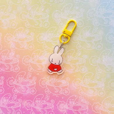 Miffy Crying Keychain