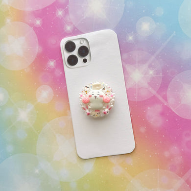 Chiikawa Pink Phone Kindle Grip