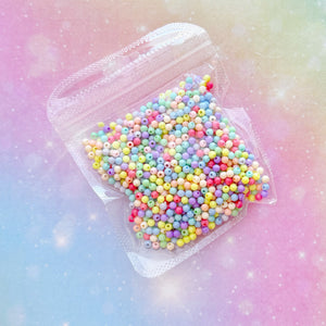 A628 Bright 4mm Seed Beads - 1 bag 1000pcs