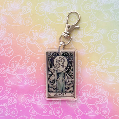 Tarot Princess Aurora Keychain
