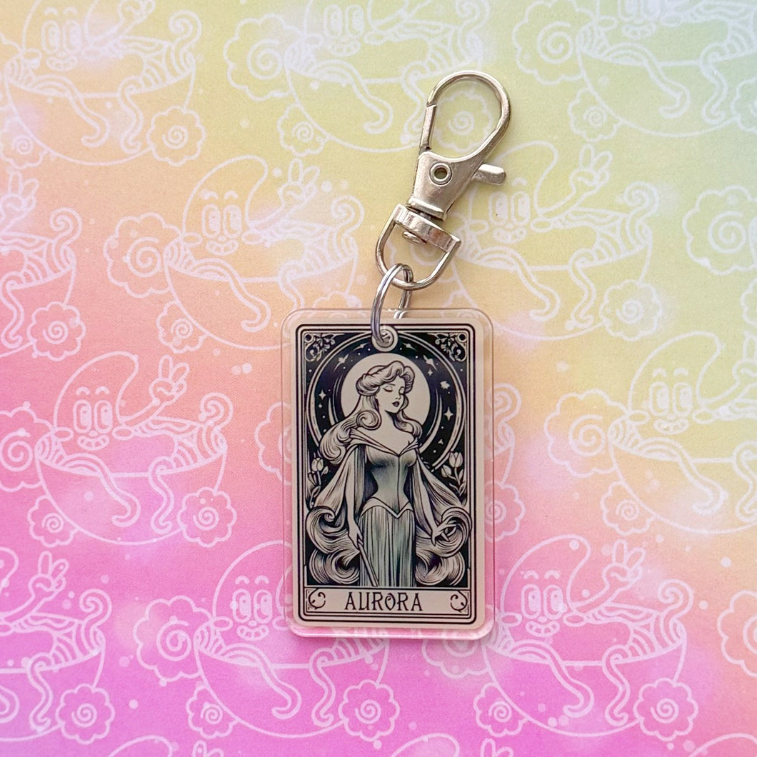 Tarot Princess Aurora Keychain