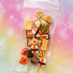 Sushi Snacks Resin Charms 1 Bag
