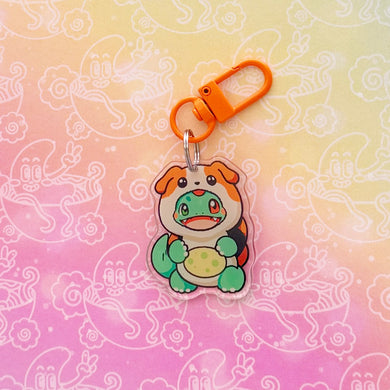 Bulbasaur Dog Costume Keychain