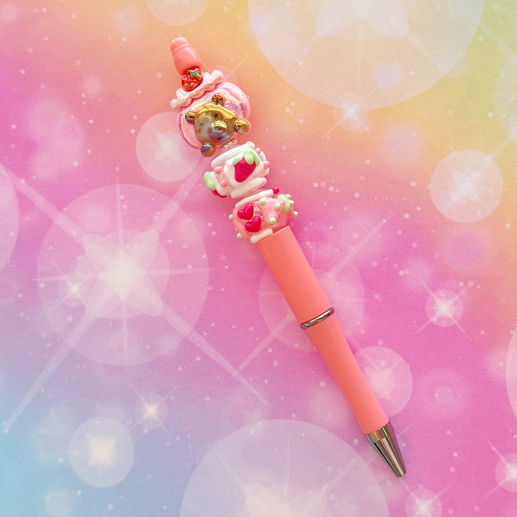Strawberry Cake Capybara Pen