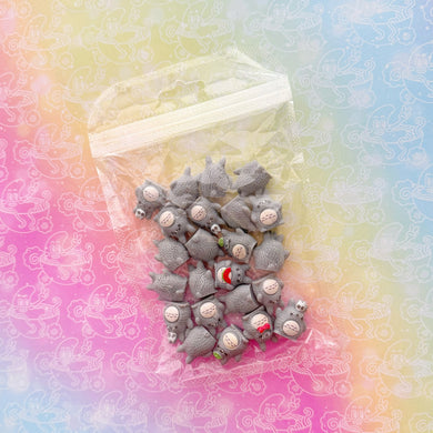 Mini 3D Totoro Charms