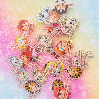 Crybaby Labubu Acrylic Pcs 4cm 1 Bag