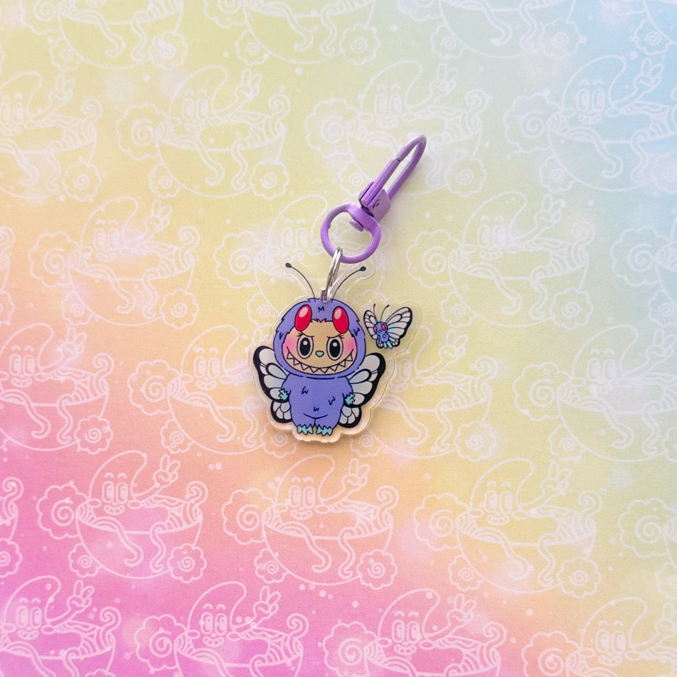 Labu Buterfree Keychain