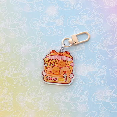 Capybara Carnival Keychain